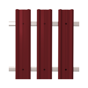 Штакетник М-Профиль широкий прямой SOKROF (Стандарт) 3011*104*