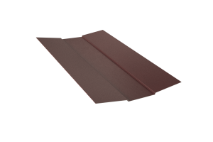 Ендова верхняя RAL 8017 Базальт 0,5+  150*150*2000