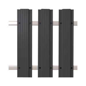 Штакетник Кантри прямой SOKROF (Стандарт) 7024*121* двухсторонний