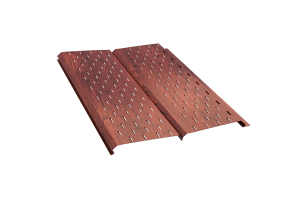 Софит металлический (перфорированный) PRINT Античный Дуб 3D