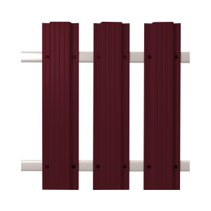 Штакетник Кантри прямой SOKROF (Стандарт) 3005*121* двухсторонний