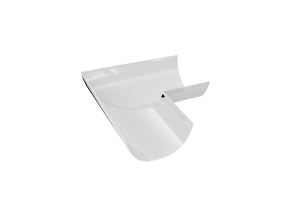 Желоб угловой 90" 220 ф125мм RAL 9003 SOKROF