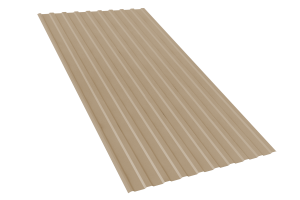 Профнастил RAL 1014 МП 20 Sokrof 0,45*1100*