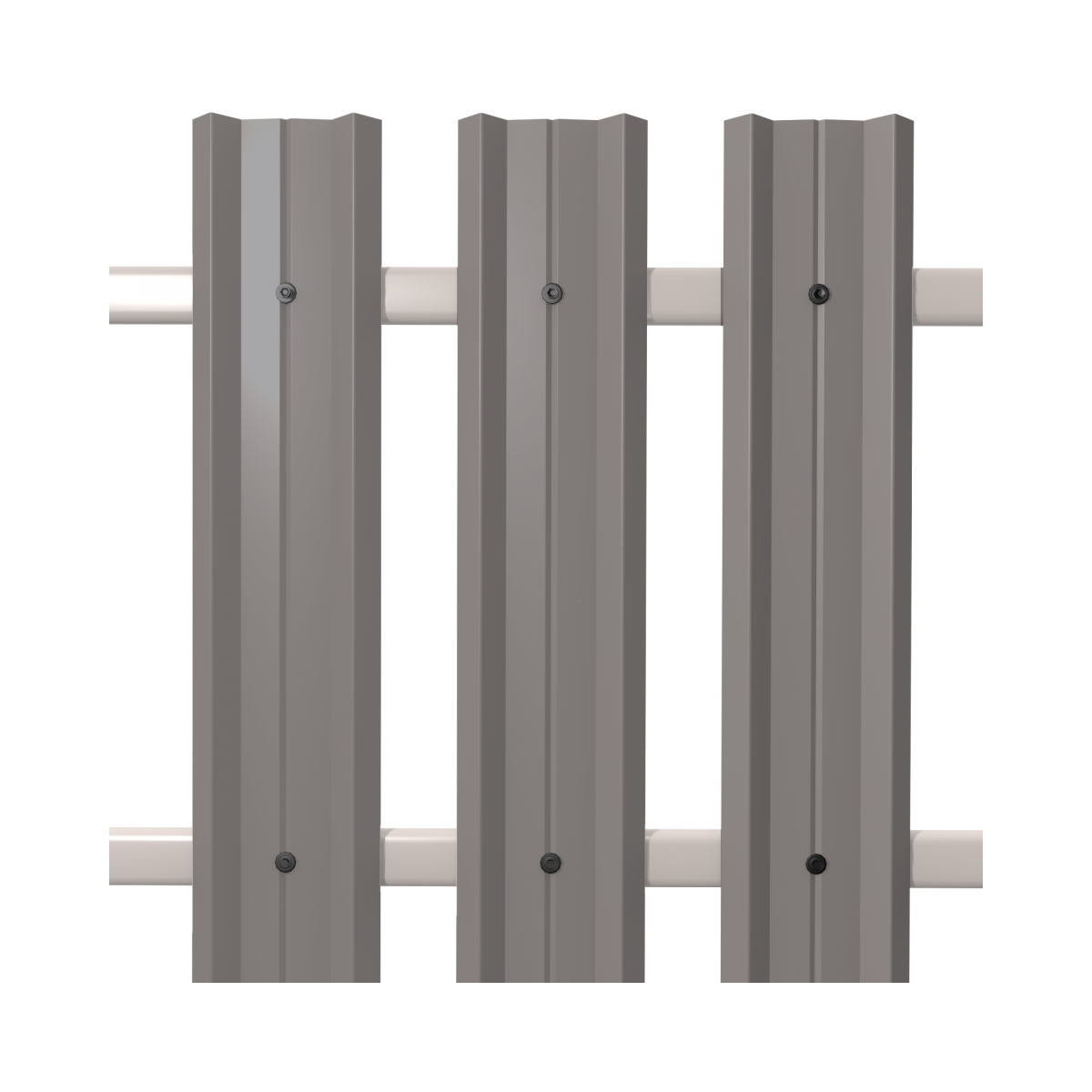 Штакетник М-Профиль широкий прямой SOKROF (Стандарт) 7004*104*