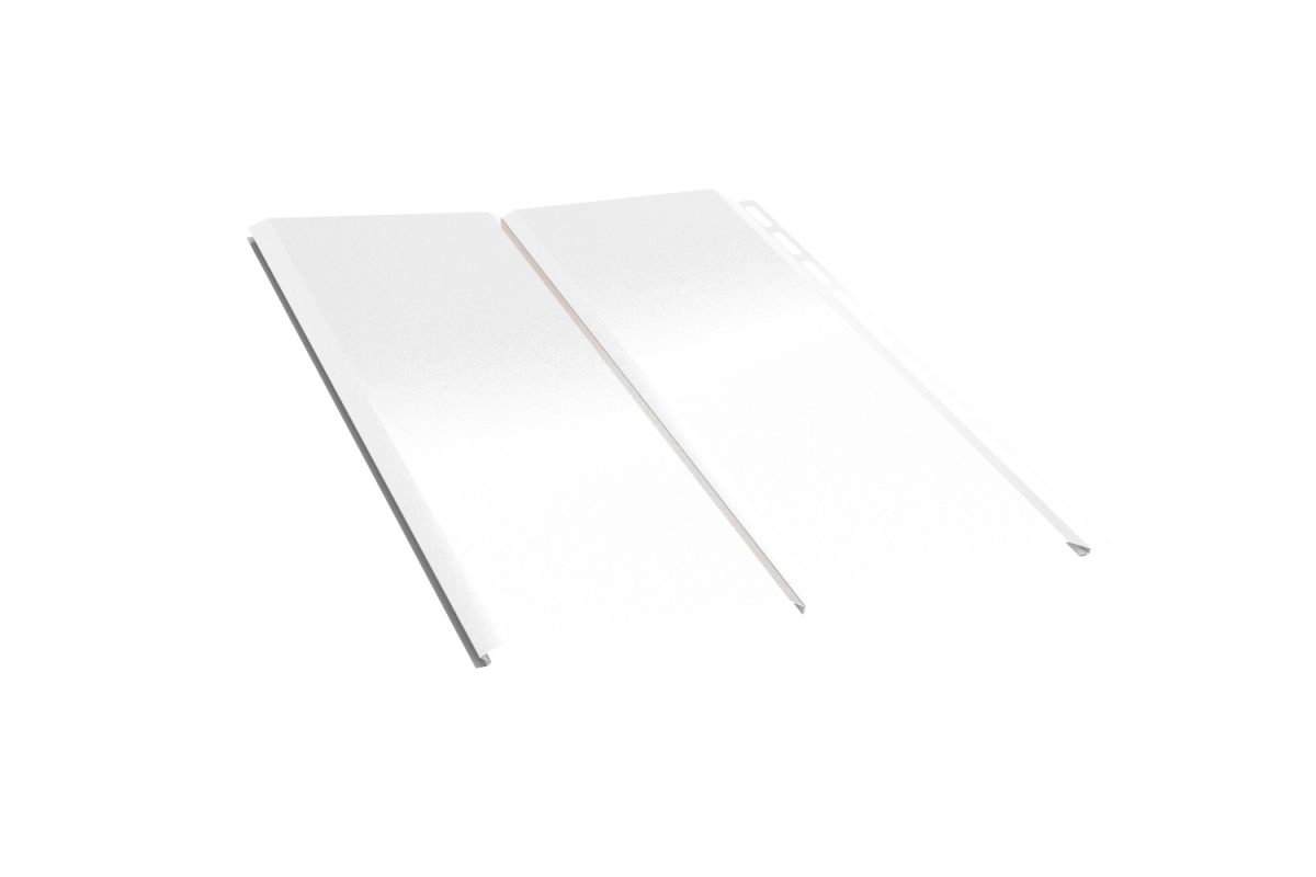 Софит металлический (БЕЗ перфорации) RAL 9003 (Стандарт)