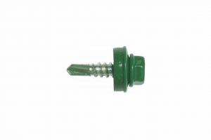 Саморез кров. 5,5х19 RAL 6002 (упаковка 250 шт)