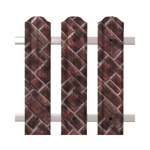 Штакетник М-Профиль SOKROF принт Кирпич*74*