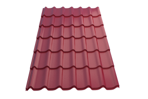 Профиль металлический типа "Монтеррей"-15 RAL 3005  0,5 Texture*1190* 