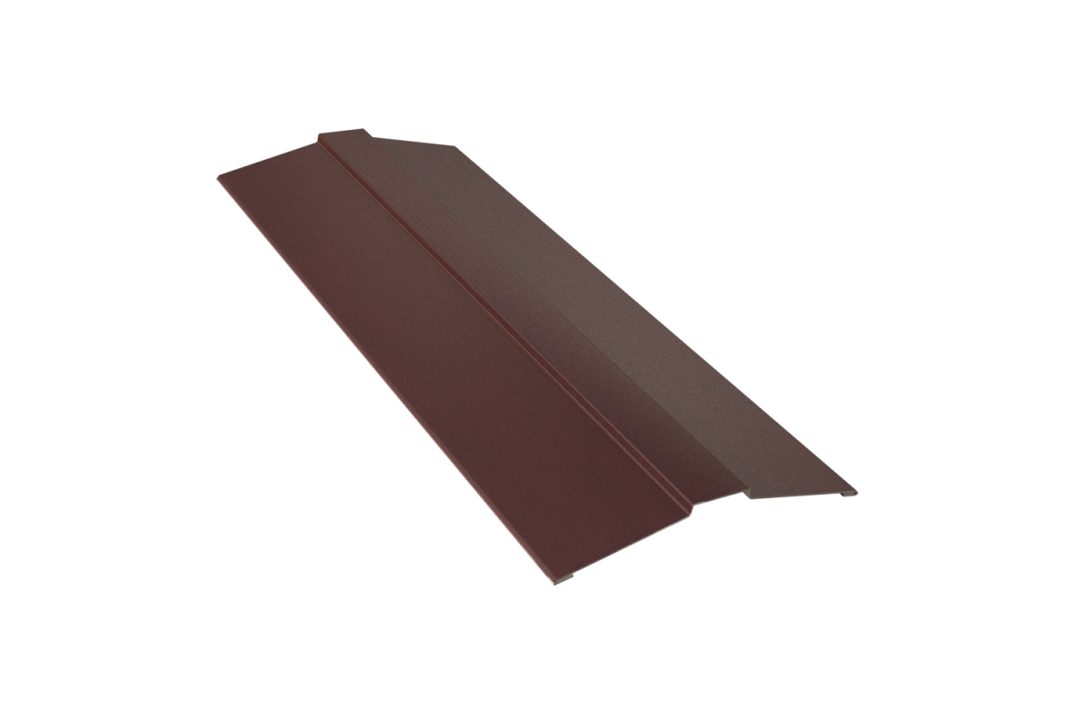 Планка конька фигурного RAL 8017 Texture 0,5 150*150*2000