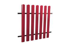Штакетник Кантри фигурный  0,5 3011*121*