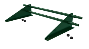 Снегозадержатель трубчатый 3 м 4 опоры RAL 6005