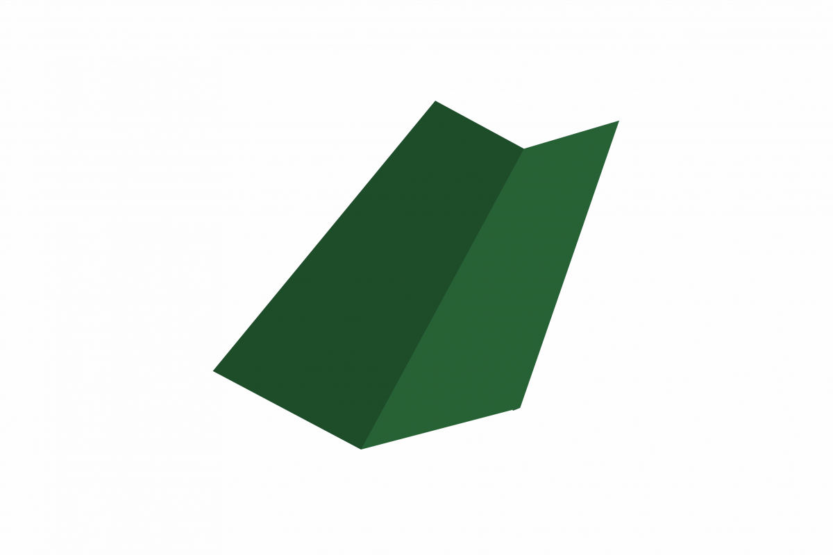 Ендова нижняя RAL 6002 Стандарт 250*250*2000