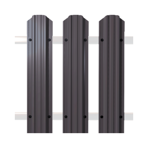 Евроштакетник SOKROF Базальт 0,5+ Premium 7024*118*