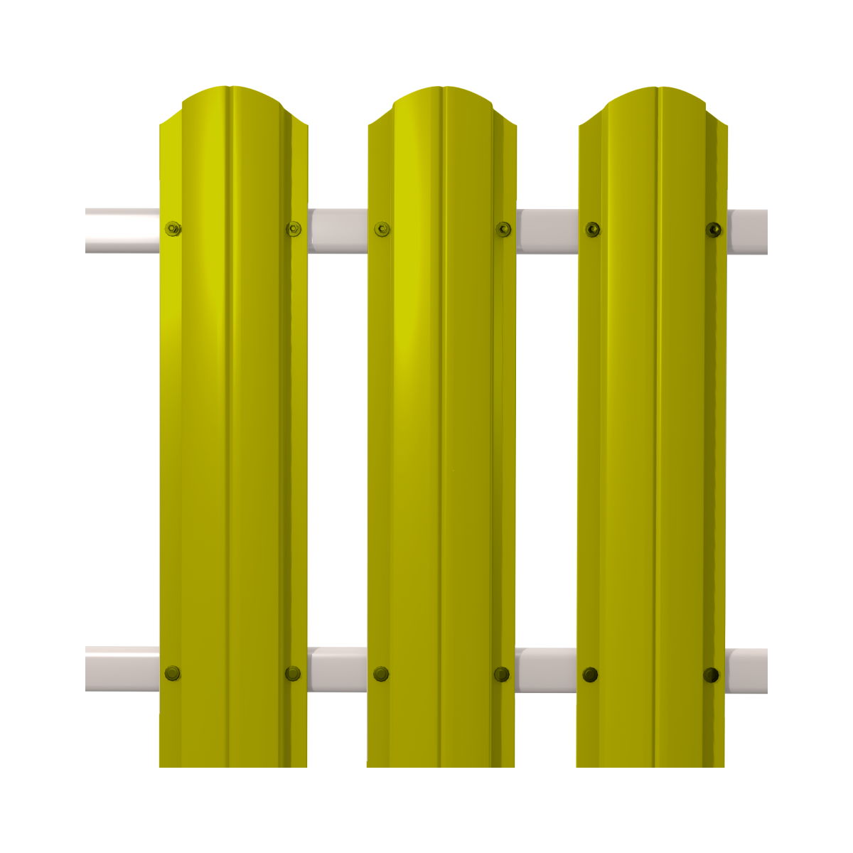 Штакетник круглый SOKROF (Стандарт) 1018*107*