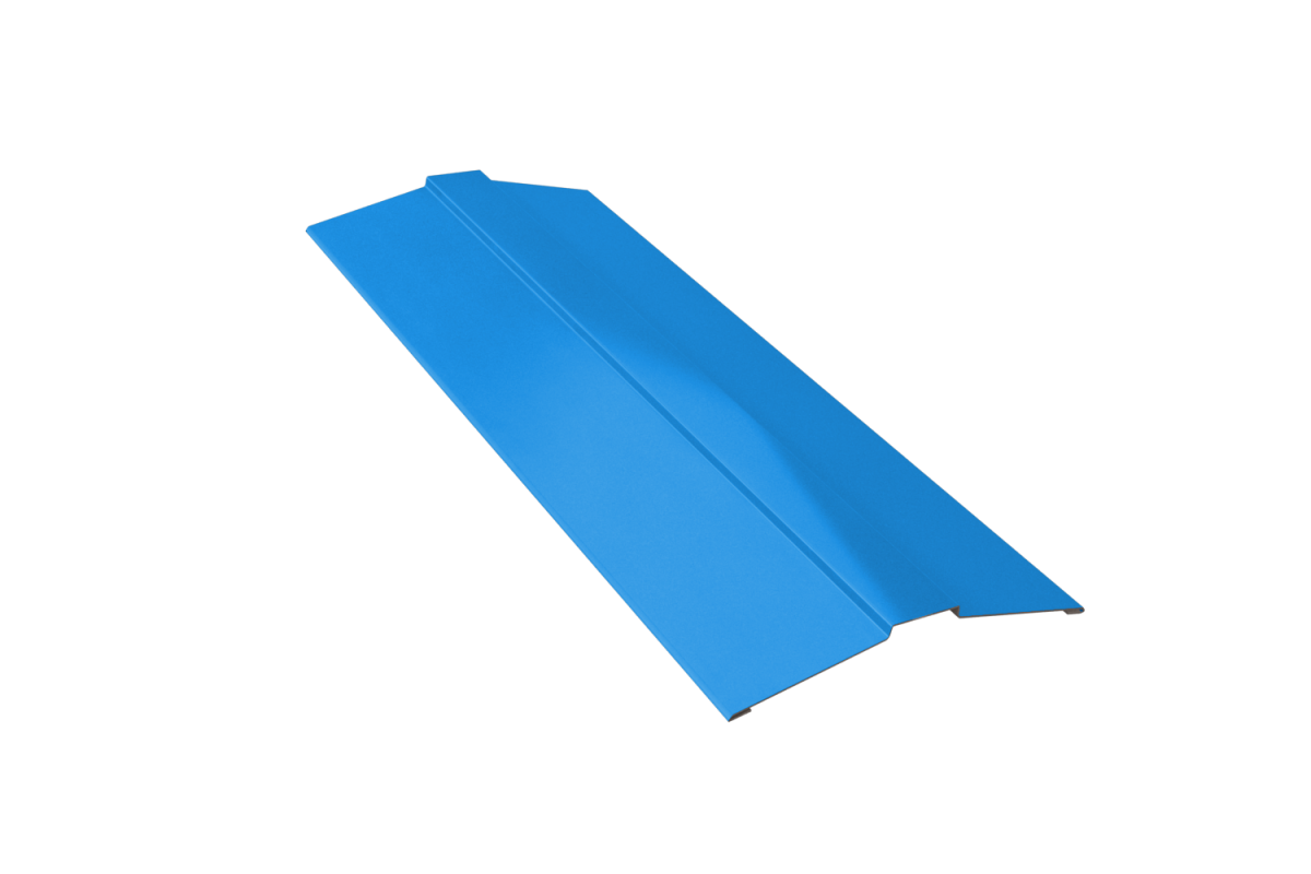 Планка конька фигурного RAL 5005 Стандарт 150*150*2000