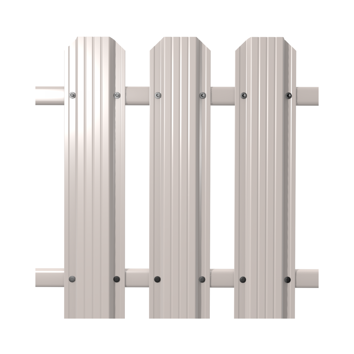 Штакетник Кантри фигурный SOKROF (Стандарт) 9003*121*