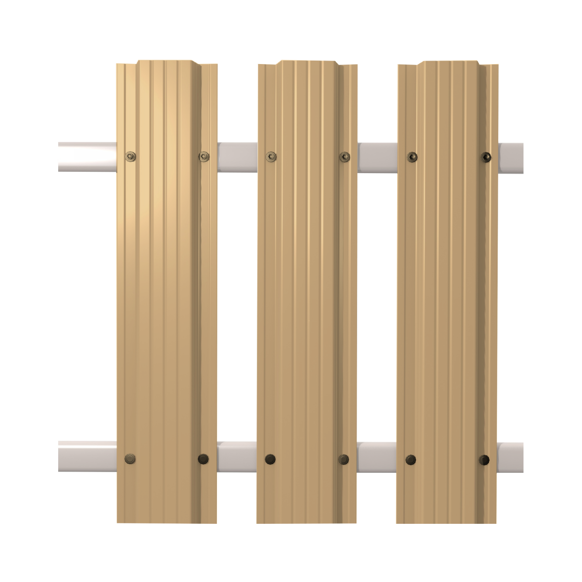 Штакетник Кантри прямой SOKROF (Стандарт) 1014*121*