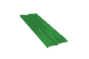 Сайдинг металлический Корабельная доска RAL 6029 0,5