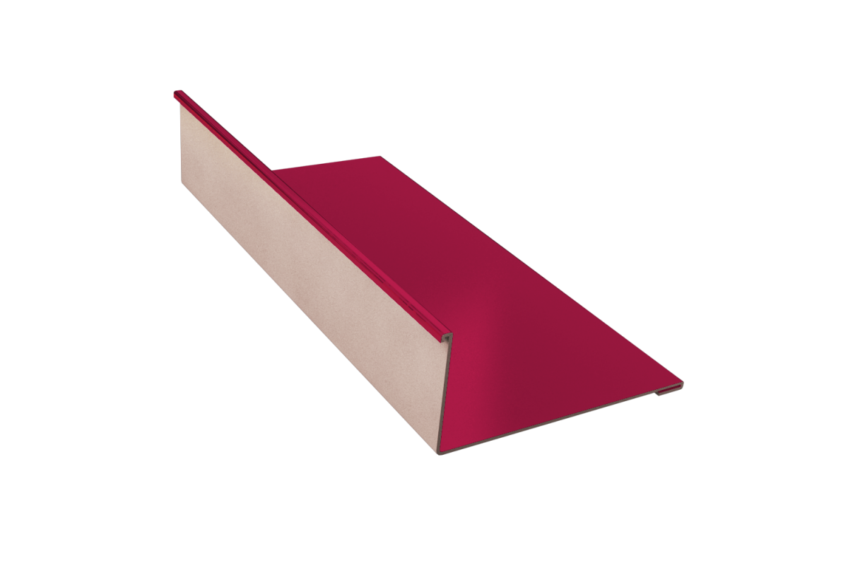 Планка примыкания RAL 3005 Стандарт 140*100*2000