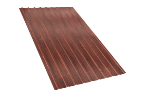 Профнастил PRINT Античный Дуб 3D С 10*1100*