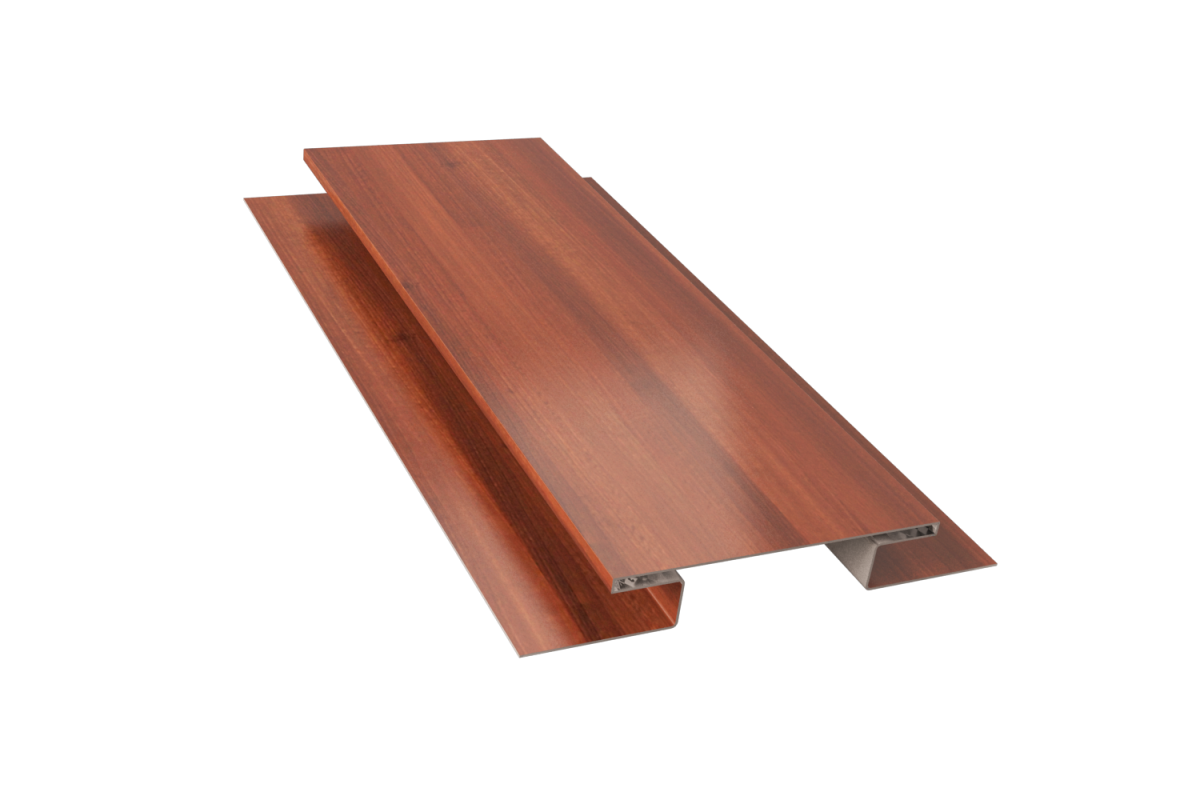 Планка стыковочная сложная PRINT Светл дерево ДУБ 3D 0,5 27*18*18*75*18*18*27*3000