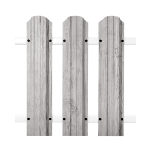 Евроштакетник SOKROF принт Светлая береза 3D*103*