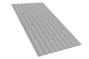 Профнастил RAL 7004 МП 20 Sokrof 0,5*1100*