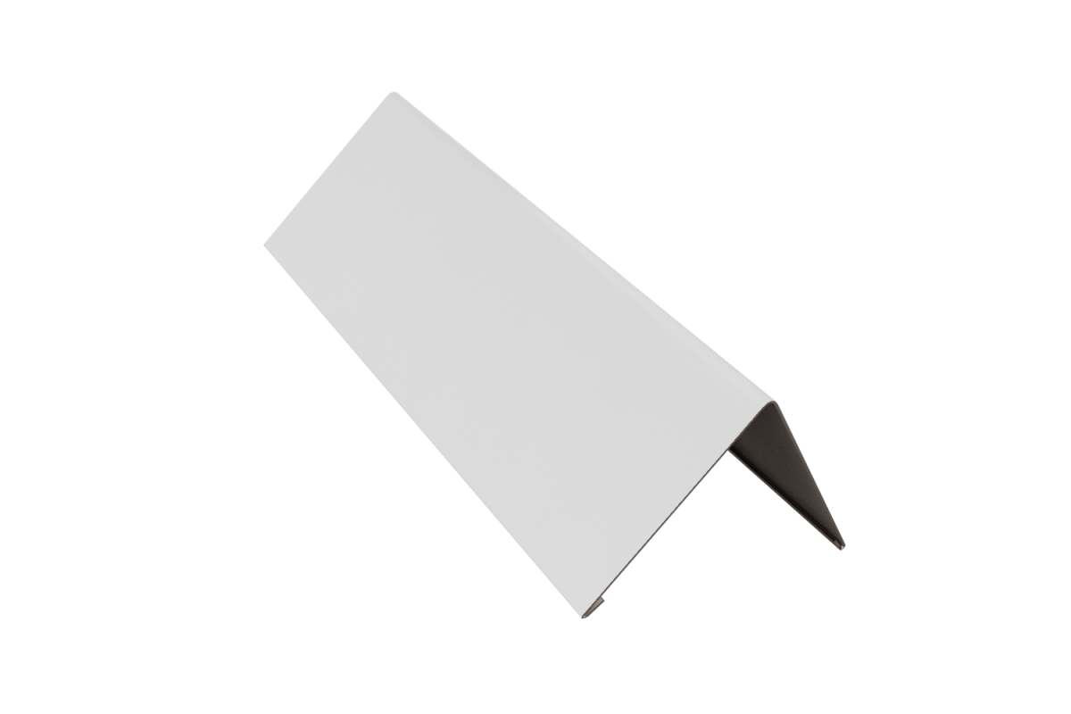 Планка конька плоского RAL 9003 Стандарт 195*195*2000