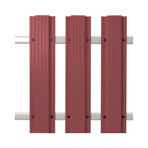 Штакетник Кантри прямой SOKROF 0,5 3005 Textur*121*