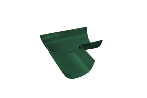 Желоб угловой 90" 220 ф125мм RAL 6005 SOKROF