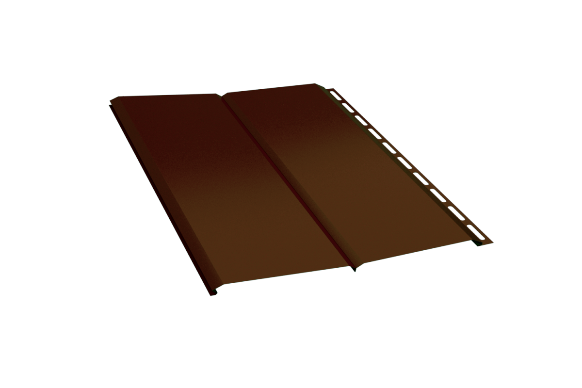 Софит металлический (БЕЗ перфорации) RAL 8017 (Стандарт)
