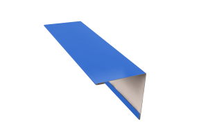 Планка угла внешнего простая RAL 5002 Стандарт 50*50*3000