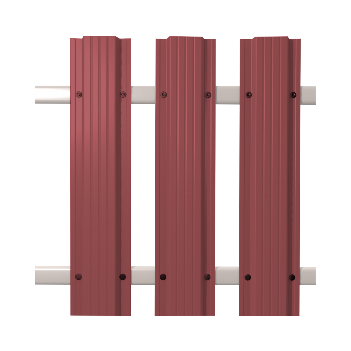 Штакетник Кантри прямой SOKROF 0,5 3005 Textur*121*