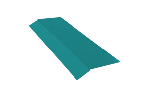 Карнизная планка RAL 5021 Стандарт 75*70*2000