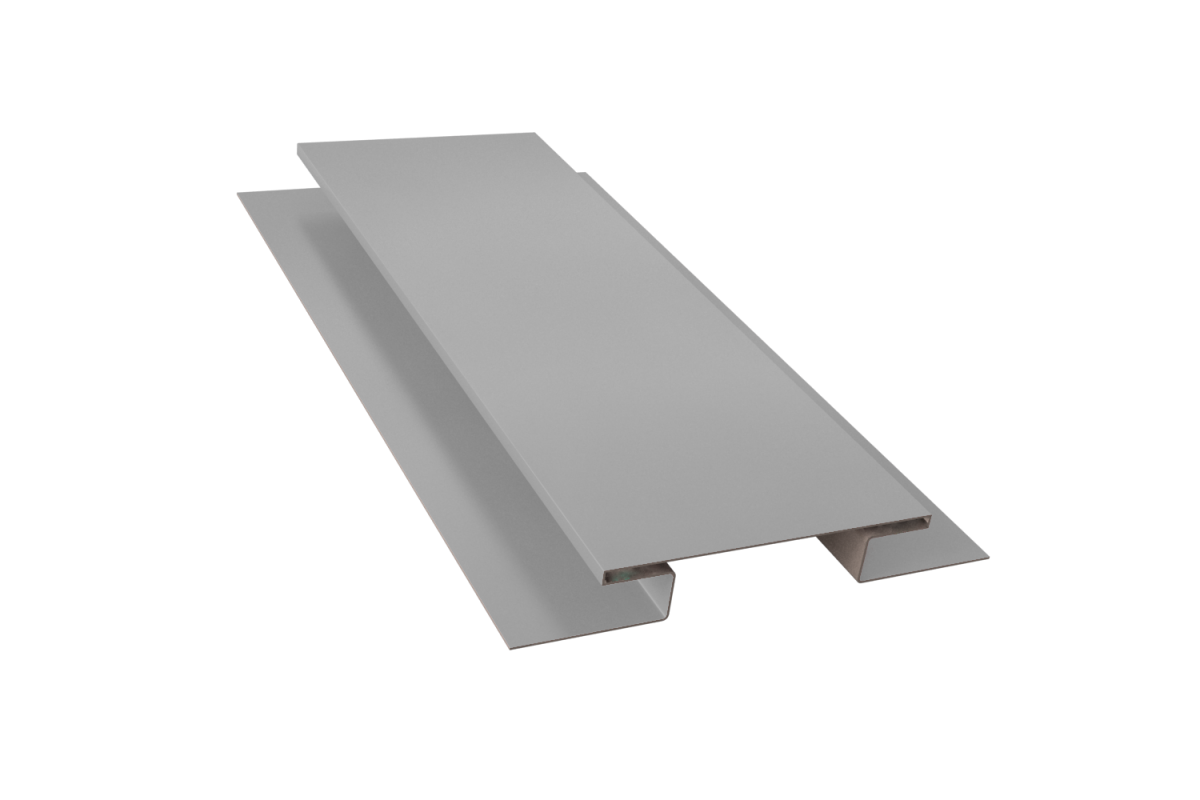 Планка стыковочная сложная RAL 7004 Стандарт 27*18*18*75*18*18*27*3000