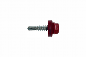 Саморезы кровельные 5,5х19 RAL3005 (упаковка 250 шт)