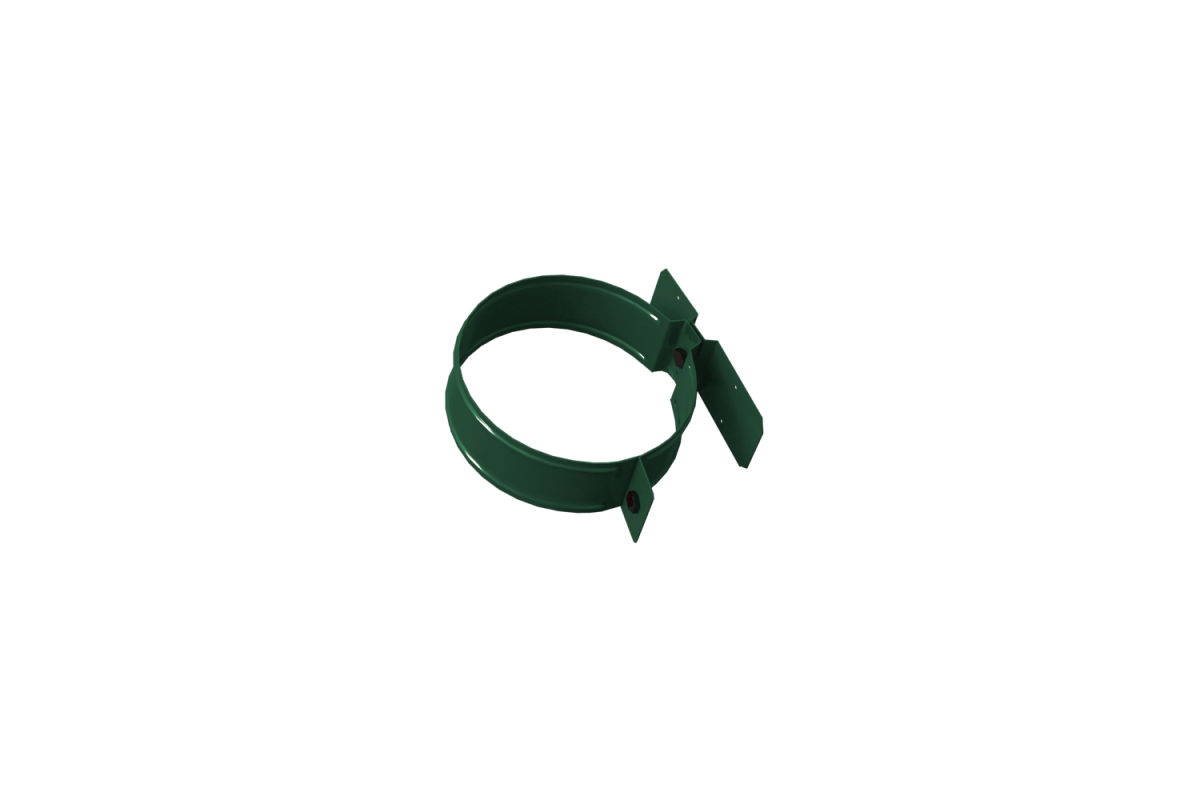 Крепление трубы ф90мм лапка RAL 6005 SOKROF