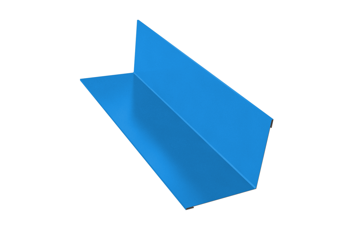 Планка угла внутреннего простая RAL 5005 Стандарт 40*40*3000