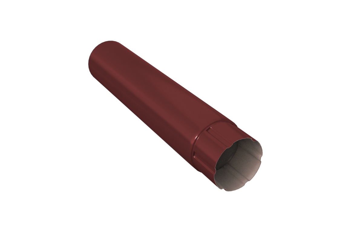 Труба 3000 ф90мм RAL 8017 SOKROF