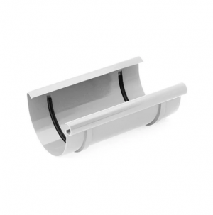 Муфта желоба бел. Bryza Standart