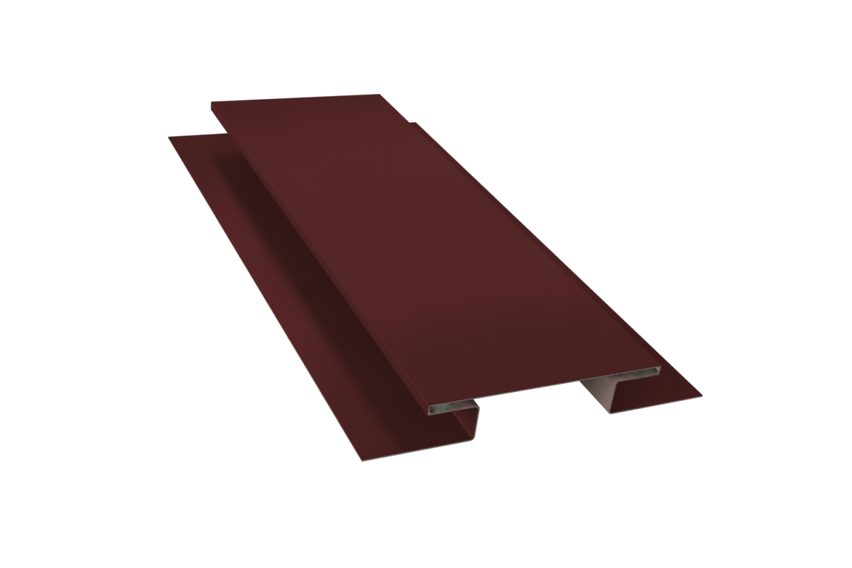 Планка стыковочная сложная RAL 8017 Стандарт 27*18*18*75*18*18*27*3000