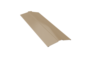 Планка конька фигурного RAL 1014 Стандарт 150*150*2000