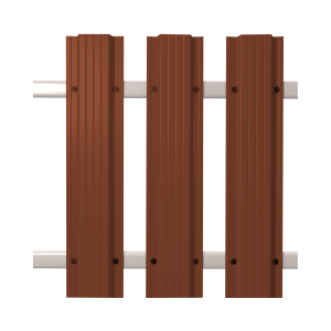 Штакетник Кантри прямой  0,5 8004*121*