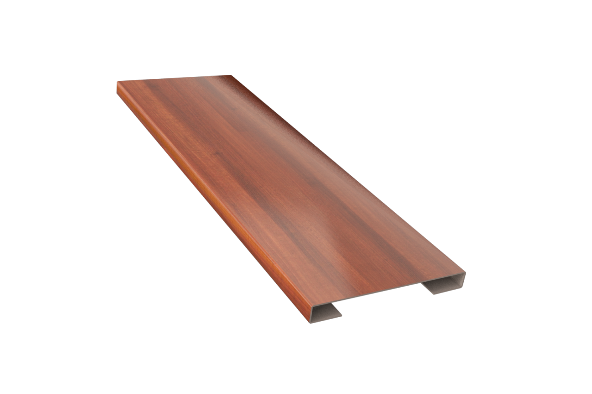 Планка стыковочная простая PRINT Светл дерево ДУБ 3D 0,5 60*3000