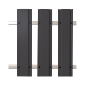 Штакетник Кантри прямой SOKROF 0,5 7024 Textur*121*