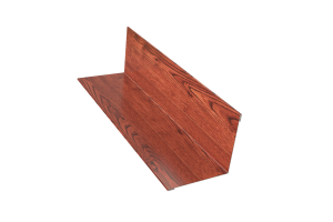 Планка угла внутреннего простая PRINT Античный Дуб 3D 0,5 50*50*3000