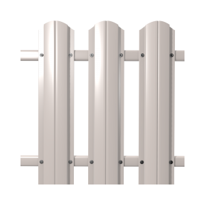 Штакетник круглый SOKROF (Стандарт) 9003*107*