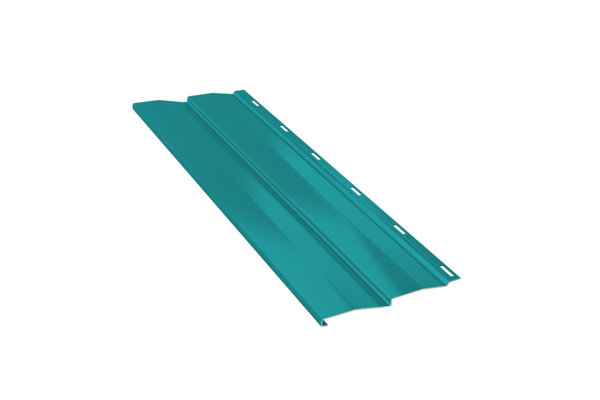 Сайдинг металлический Корабельная доска RAL 5021 (Стандарт)