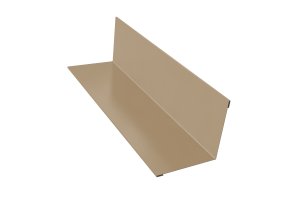 Планка угла внутреннего простая RAL 1014 Стандарт 40*40*3000