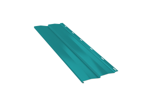 Сайдинг металлический Корабельная доска RAL 5021 0,5